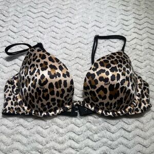 Cheetah push up bra
